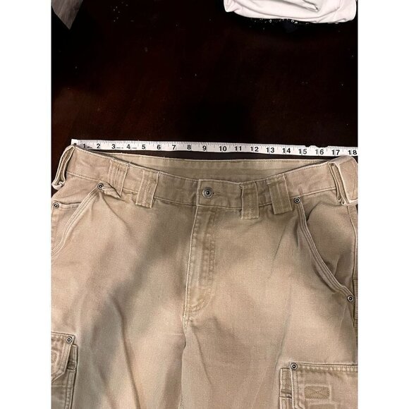 Men's Duluth Trading Fire Hose Ultimate Relaxed Fit Cargo Pants Size 36 x 32 [EX - Picture 5 of 9